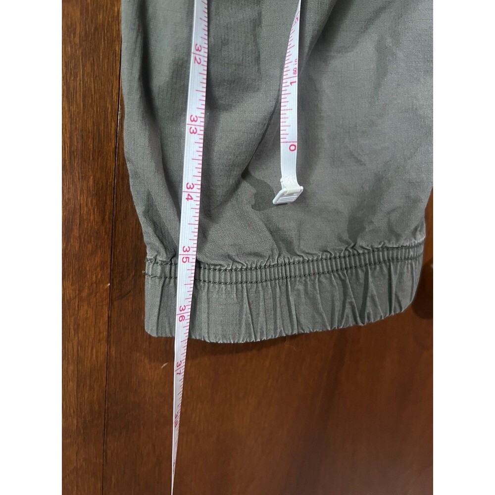 L.L. Bean Women's Ripstop Outdoors Hiking Dark Taupe Stretch Pull-On Pants M - Picture 5 of 13
